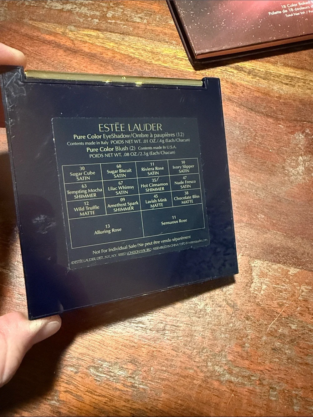 New Estee Lauder makeup Pure Color palette